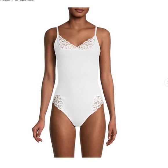 Free People Intimately Side of Sass Lace Trim Bodysuit - Picture 3 of 11